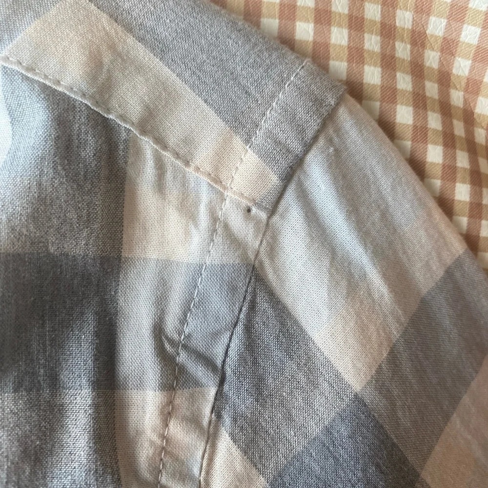 J. Crew Mercantile Plaid button‎ down shirt. Size Small